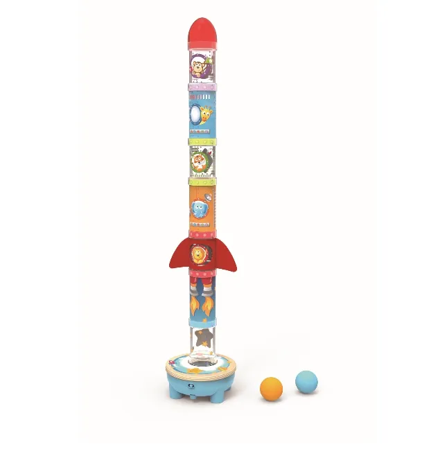 科学おもちゃRocket Ball Air Stackerの送風ロケット