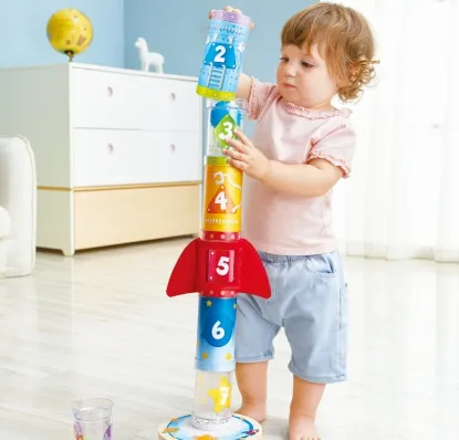 科学おもちゃRocket Ball Air Stackerの送風ロケット