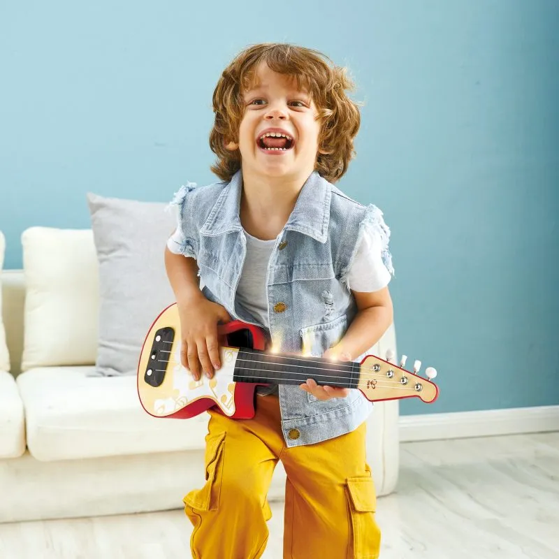 Hape Learn with Lights electric ukulele