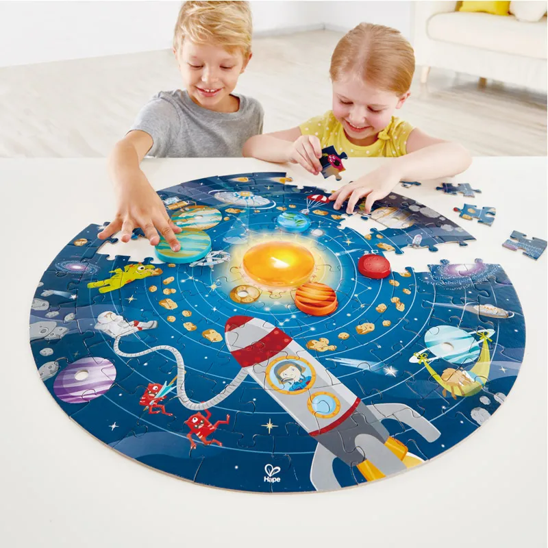 Hape Solar System Puzzle 太阳系拼图