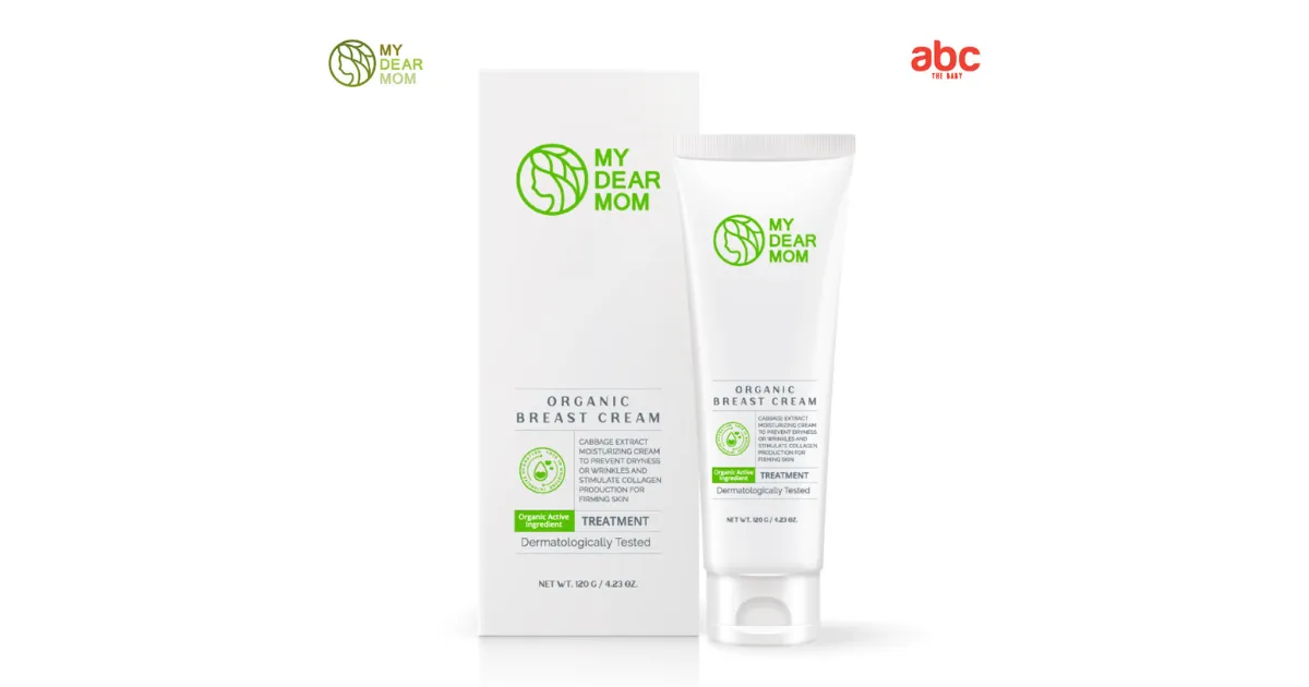 كريم الصدر My Dear Mom Organic Breast Cream