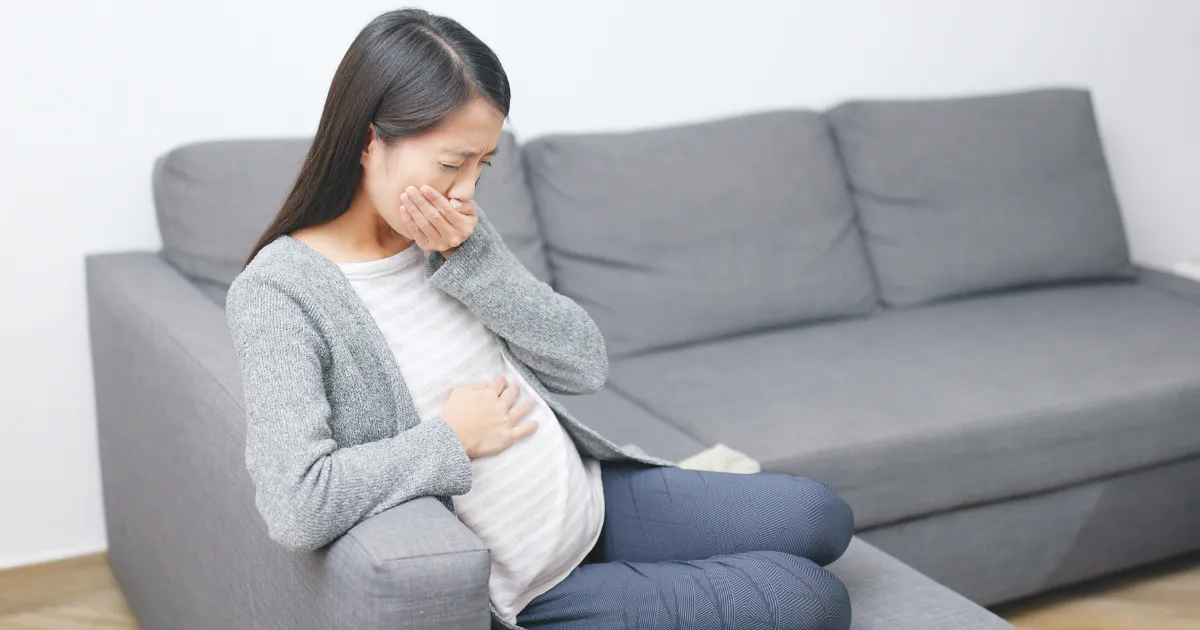 吐き気や嘔吐の症状がある妊婦さん