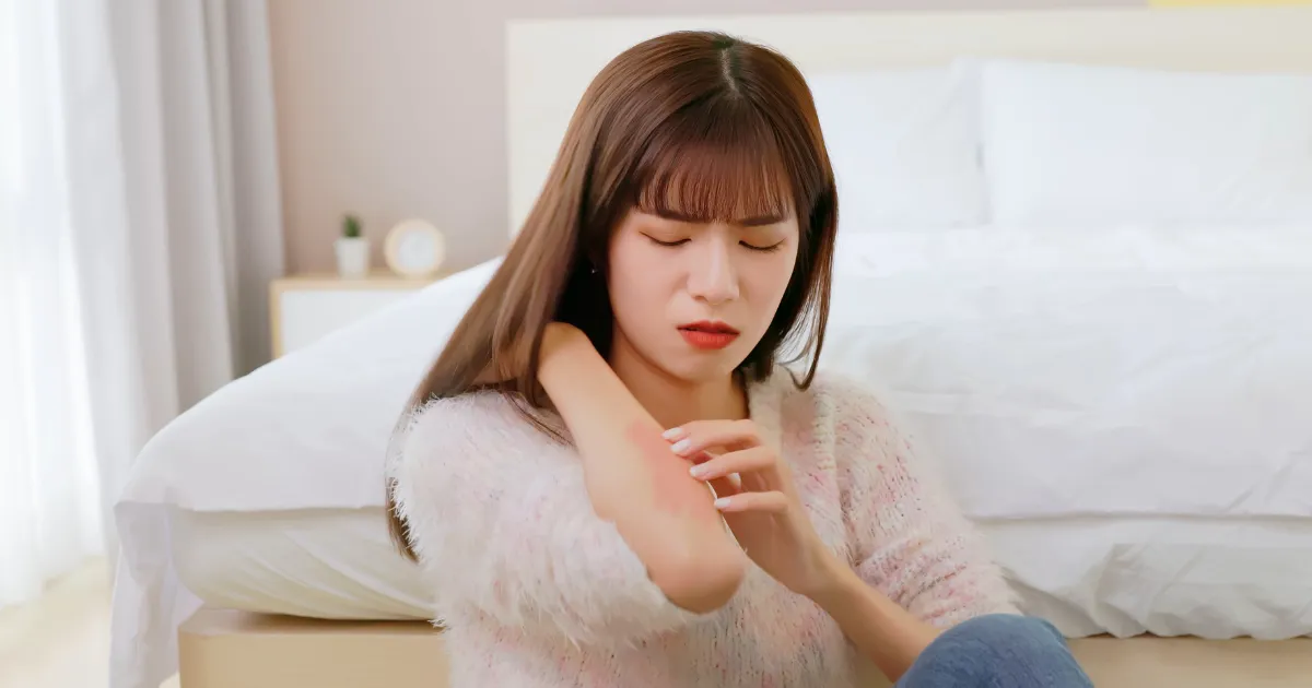 皮膚のかゆみに悩む妊婦さん
