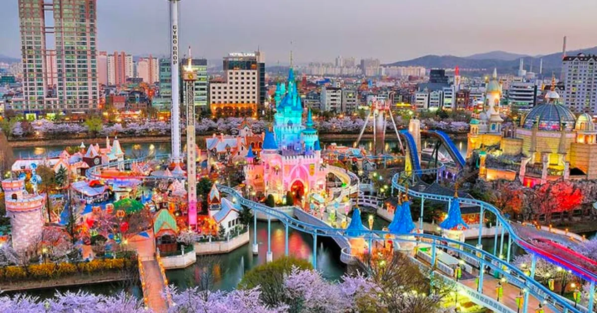 韓国のLOTTE WORLD Adventure