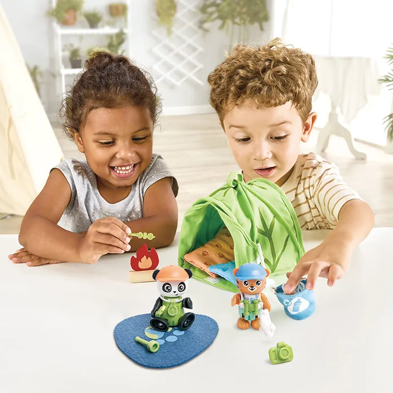 مجموعة دمى التخييم Hape Eco-Camping Playset 3Y+